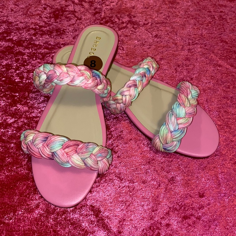 Braided Slide Sandals